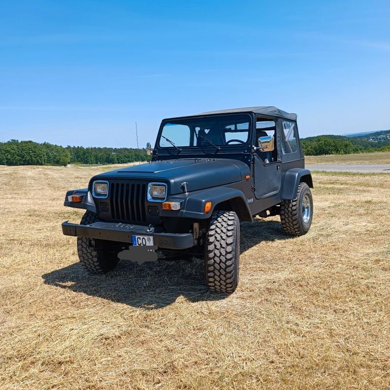 Schwarz Gebraucht 1991 Jeep Wrangler SUV | 10.900 € - Bild 1/4