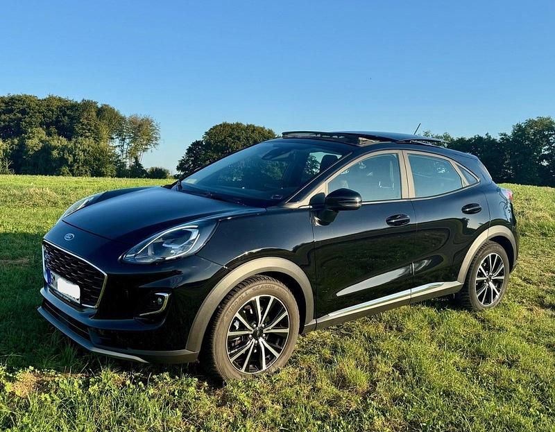 Schwarz Gebraucht 2022 Ford Puma SUV | 16.200 € (Superpreis) - Bild 1/4