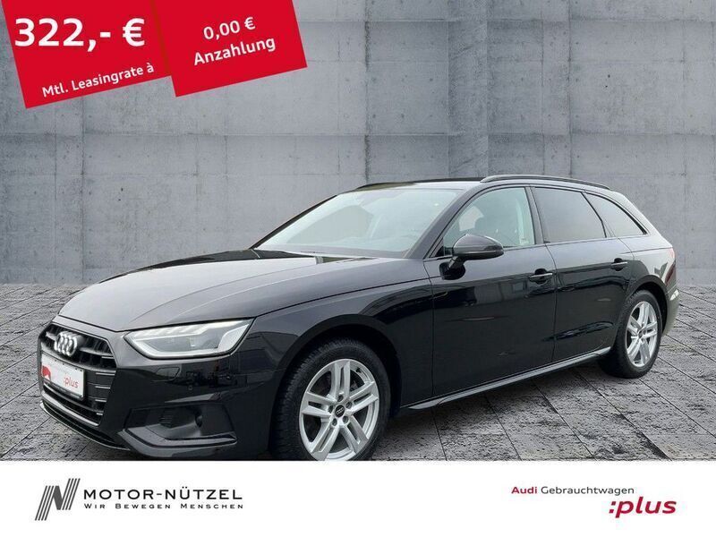 Mythosschwarz metallic Gebraucht 2024 Audi A4 Advanced Plus Kombi | 37.970 € (Teuer) - Bild 1/4