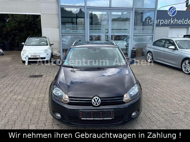Gebraucht VW Golf VII Match 122 PS (89 kW) 2013 Schwarz Kombi