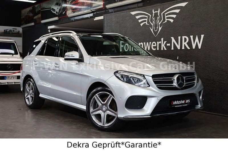 Iridiumsilber metalliclack Gebraucht 2017 Mercedes GLE350 AMG SUV | 26.970 € (Fairer Preis) - Bild 1/4