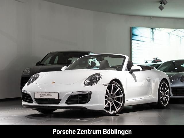 Weiss Gebraucht 2016 Porsche 911 Carrera Cabriolet Cabrio | 99.880 € (Teuer) - Bild 1/4