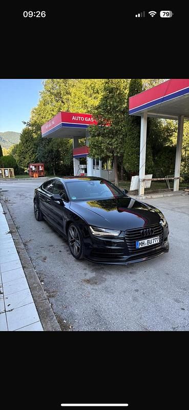 Schwarz Gebraucht 2015 Audi A7 S-Line Kleinwagen | 16.999 € (Guter Preis) - Bild 1/4