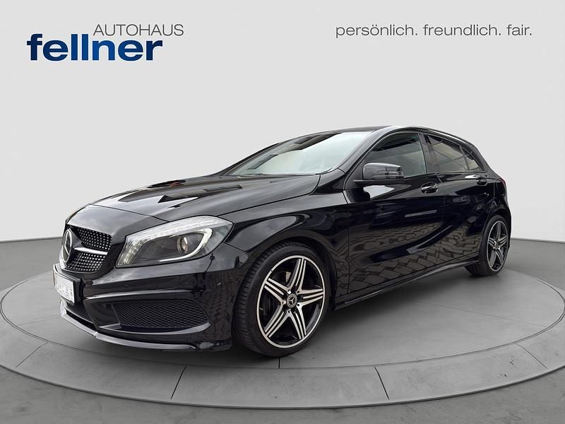 Kosmosschwarz metalliclack Gebraucht 2015 Mercedes A200 StreetStyle | 13.490 € (Superpreis) - Bild 1/4