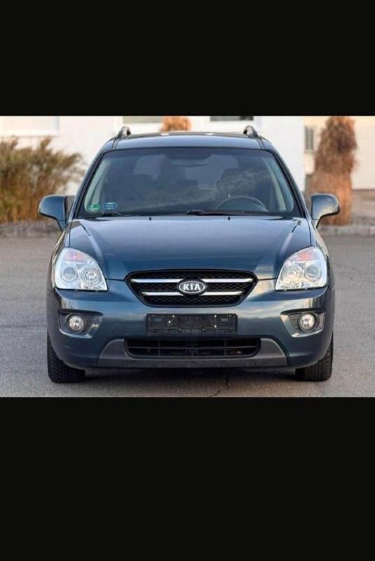 Blau Gebraucht 2009 Kia Carens 2 Van / Kleinbus | 5.500 € (Fairer Preis) - Bild 1/4