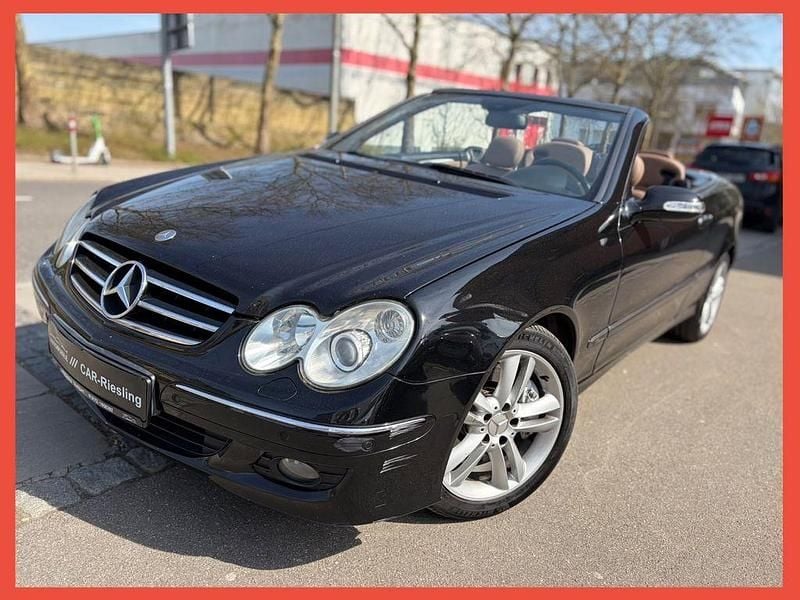 Gebraucht Mercedes CLK320 224 PS (164 kW) 2007 Schwarz Cabrio