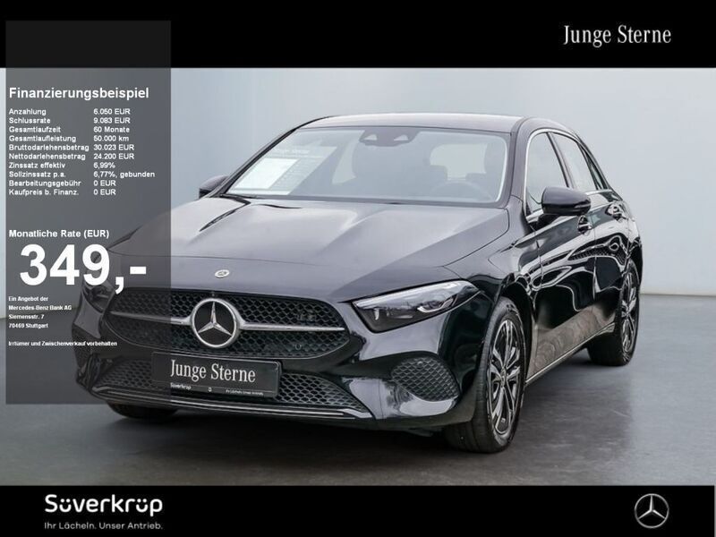 Schwarz Gebraucht 2023 Mercedes A250 Progressive Limousine | 30.025 € (Guter Preis) - Bild 1/2