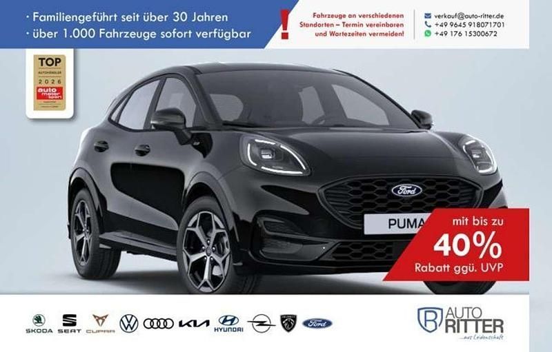 Neu Ford Puma ST-Line 155 PS (114 kW) 2026 Agate black metallic/schwarz SUV