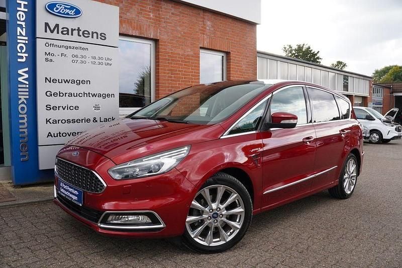 Rubyrot Gebraucht 2019 Ford S-MAX Vignale Van / Kleinbus | 24.290 € (Guter Preis) - Bild 1/4