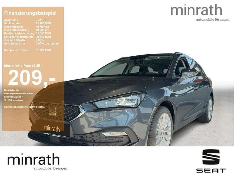 Grau Neu 2025 Seat Leon ST Kombi | 31.989 € (Teuer) - Bild 1/4