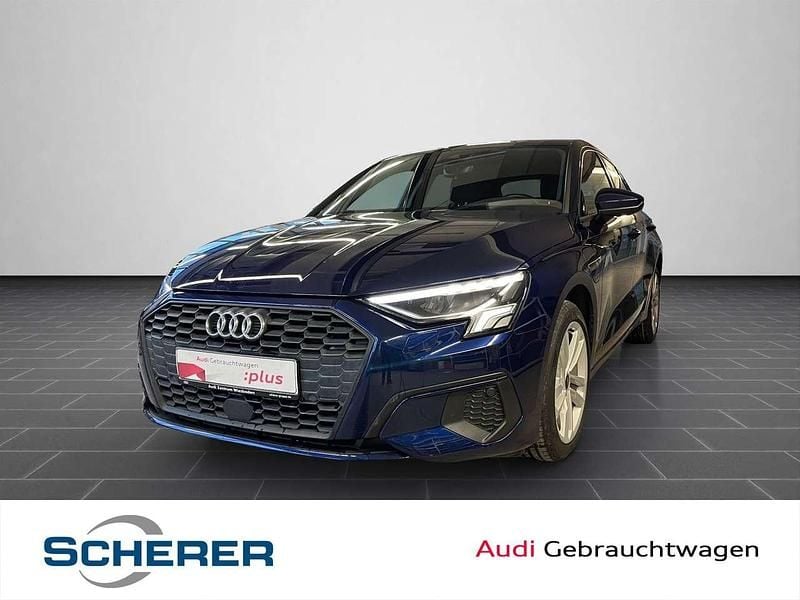 Navarrablau metallic Gebraucht 2022 Audi A3 Limousine | 21.450 € (Guter Preis) - Bild 1/4