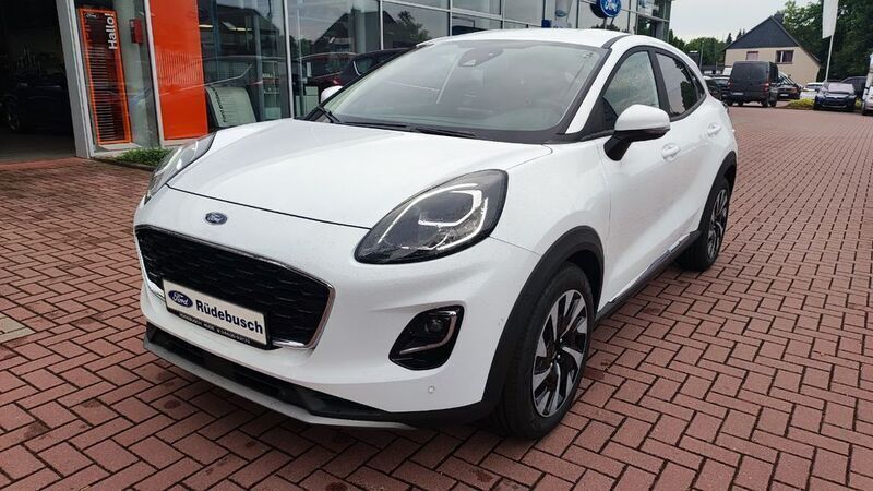 Weiß Gebraucht 2023 Ford Puma Titanium SUV | 21.490 € (Fairer Preis) - Bild 1/4