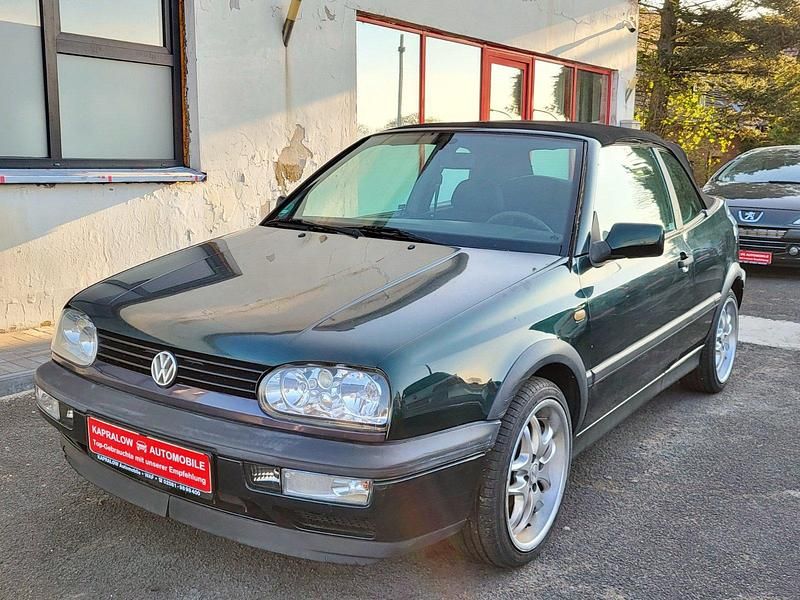 Gebraucht VW Golf Cabriolet Karmann 90 PS (66 kW) 1993 Grün Cabrio