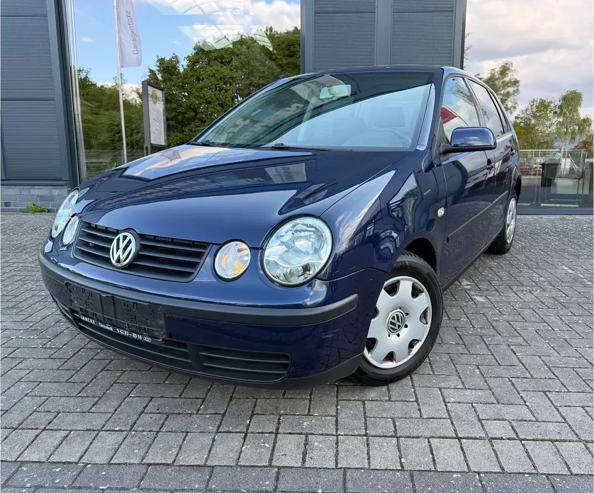 Brugt VW Polo 65 HK (47 kW) 2002 Blå Hatchback