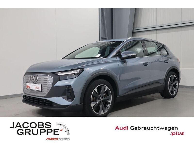 Geysirblau metallic Gebraucht 2022 Audi Q4 e-tron Advanced SUV | 27.980 € (Guter Preis) - Bild 1/4