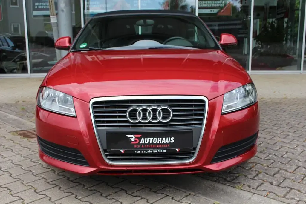 Gebraucht Audi A3 Cabriolet Attraction 105 PS (77 kW) 2008 Rot Cabrio