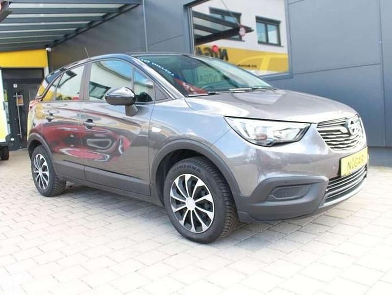 Gebraucht Opel Crossland X Edition 110 PS (80 kW) 2019 Mondstein grau/e:vulkan grau SUV