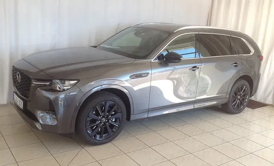 Neu Mazda CX-80 Homura-Line 328 PS (241 kW) 2025 Machine gray SUV