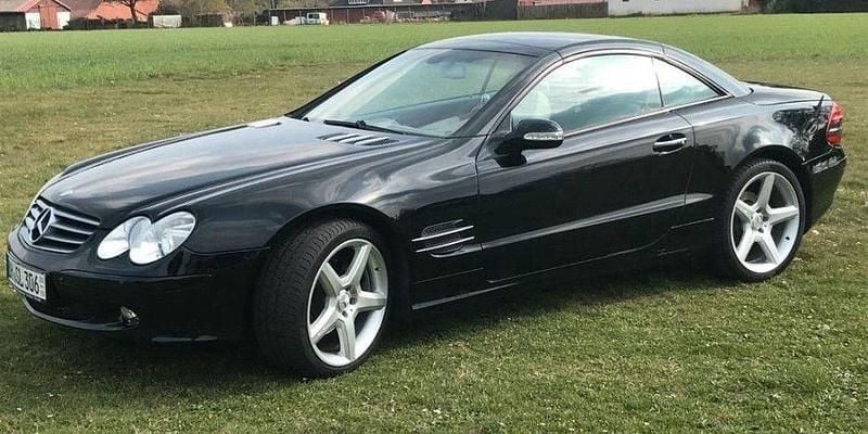 Gebraucht Mercedes SL500 306 PS (225 kW) 2002 Schwarz Cabrio