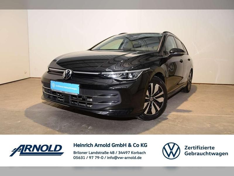 Grenadillschwarz metallic Gebraucht 2024 VW Golf VIII Goal Kombi | 31.590 € (Superpreis) - Bild 1/4