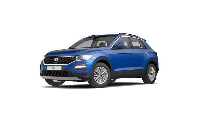Blau Gebraucht 2021 VW T-Roc Style SUV | 17.811 € (Fairer Preis) - Bild 1/3