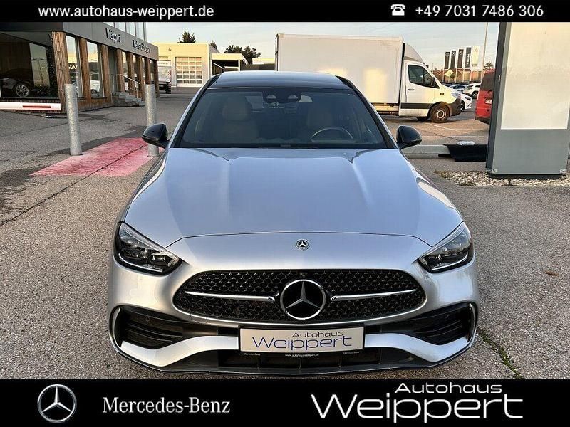Gebraucht Mercedes C300e AMG line 204 PS (150 kW) 2022 Silber Limousine