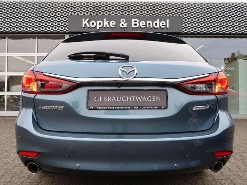 Gebraucht Mazda 6 Sports-Line 194 PS (142 kW) 2018 Reflexblau metallic (metallic) Kombi