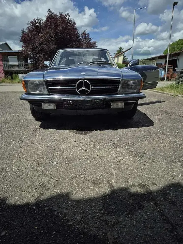 Gebraucht Mercedes SL280 177 PS (130 kW) 1986 Blau Cabrio