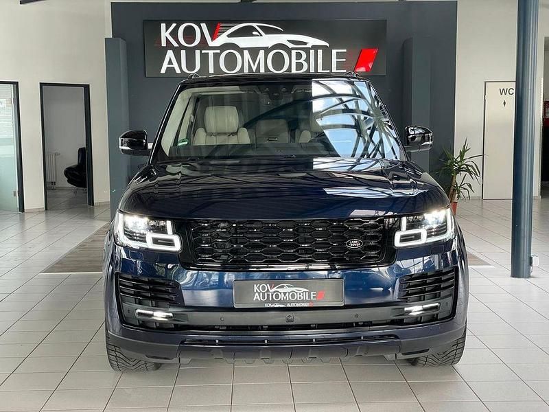 Blau Gebraucht 2017 Land Rover Range Rover Vogue SUV | 32.900 € - Bild 1/4