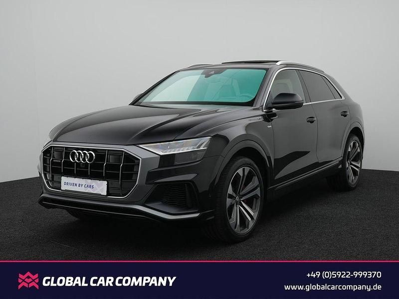 Orcaschwarz metallic Gebraucht 2018 Audi Q8 S-Line SUV | 45.950 € (Fairer Preis) - Bild 1/4