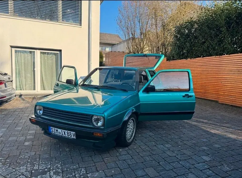Gebraucht VW Golf II 69 PS (50 kW) 1990 Grün Kleinwagen