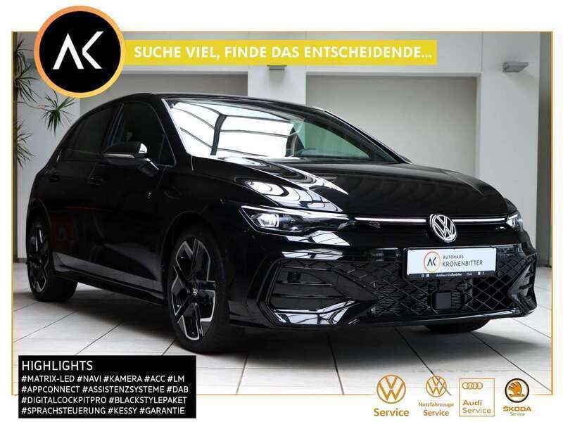 Schwarz Neu 2025 VW Golf VIII R-line Limousine | 35.530 € (Fairer Preis) - Bild 1/4