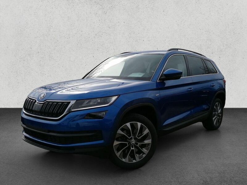 Blau Gebraucht 2021 Skoda Kodiaq Clever SUV | 28.730 € (Superpreis) - Bild 1/4