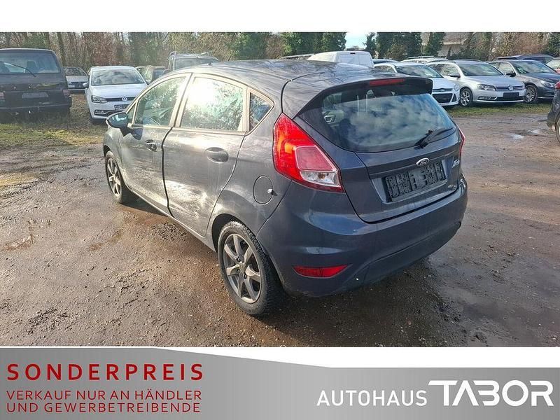 Gebraucht Ford Fiesta Trend 82 PS (60 kW) 2013 Midnight skygrau metallic Kleinwagen