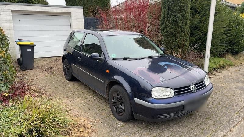 Gebraucht VW Golf IV 74 PS (54 kW) 1998 Blau Kleinwagen