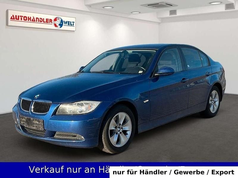 Blau Gebraucht 2008 BMW 318 Advantage Limousine | 2.999 € (Superpreis) - Bild 1/3