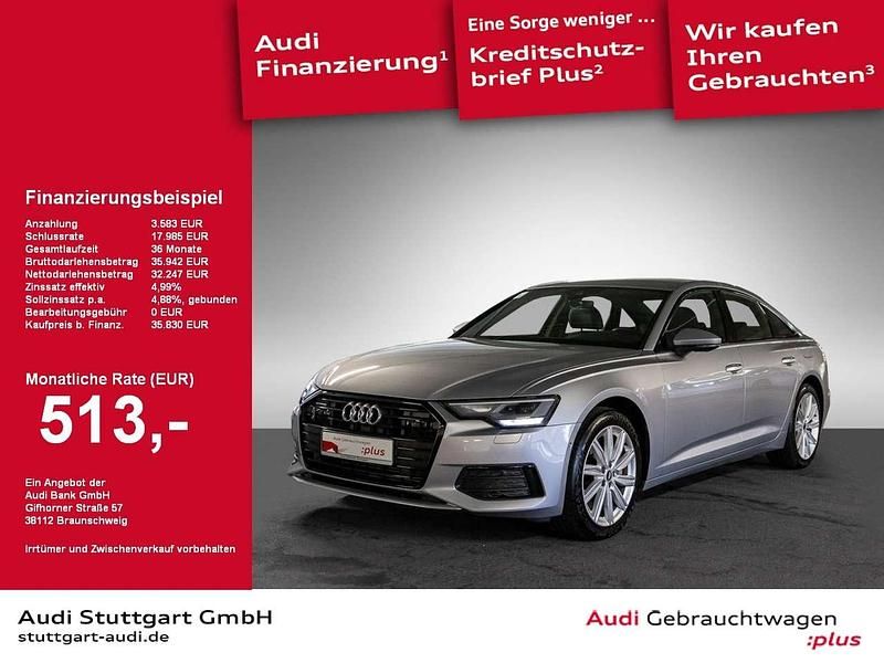 Florettsilber metallic Gebraucht 2021 Audi A6 Ambiente Limousine | 35.830 € (Guter Preis) - Bild 1/2