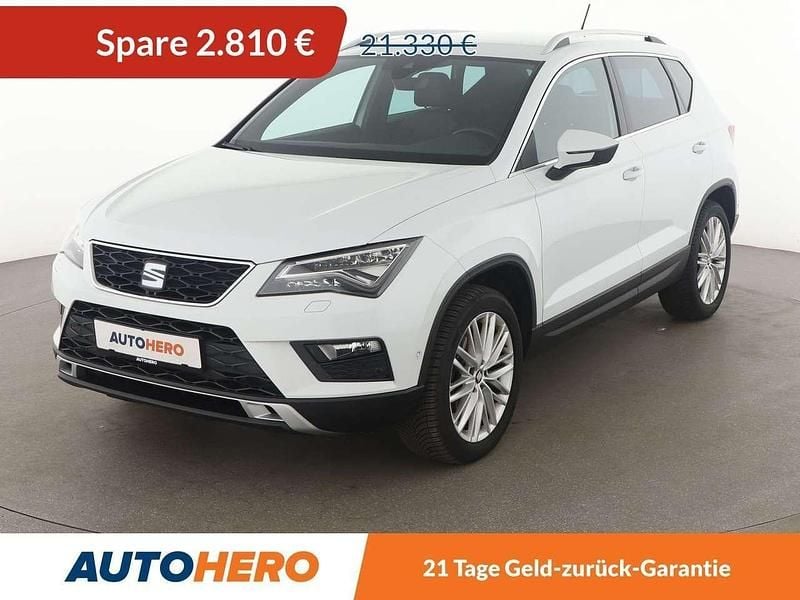 Weiß Gebraucht 2017 Seat Ateca 4Drive SUV | 18.520 € (Guter Preis) - Bild 1/3