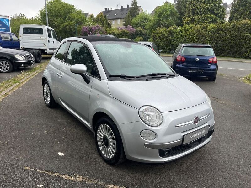 Silber Gebraucht 2011 Fiat 500C Lounge Cabrio | 6.600 € (Fairer Preis) - Bild 1/4