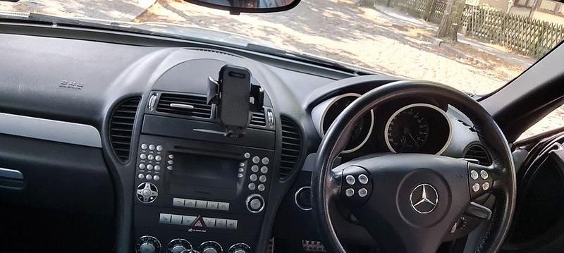 Gebraucht Mercedes SLK200 163 PS (119 kW) 2006 Grau Cabrio