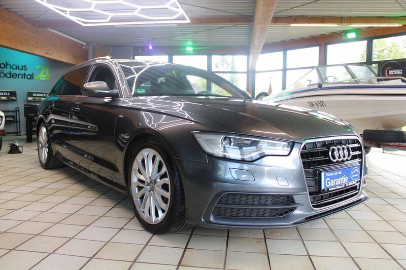 Grau Gebraucht 2013 Audi A6 Sport Kombi | 8.200 € (Teuer) - Bild 1/4