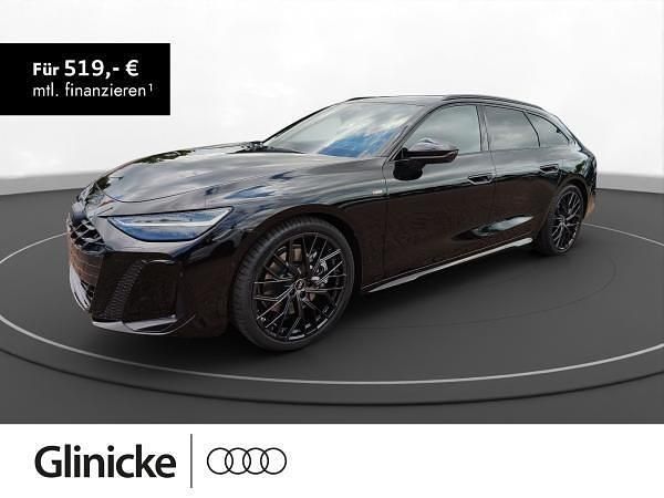 Schwarz (mythosschwarz metallic) Gebraucht 2025 Audi A6 Edition .1 Kombi | 63.991 € (Superpreis) - Bild 1/3