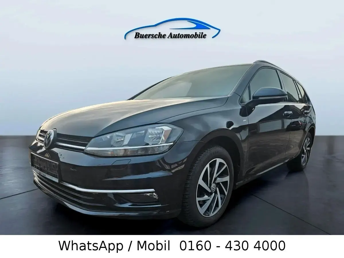 Gebraucht VW Golf VII Join 116 PS (85 kW) 2019 Schwarz Kombi