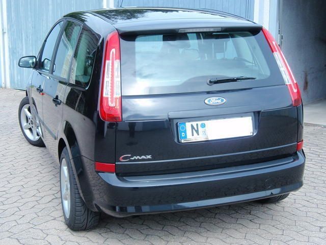 Gebraucht Ford C-MAX Style 109 PS (80 kW) 2009 Schwarz metallic Van / Kleinbus