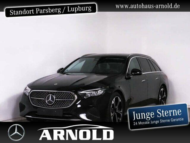 Schwarz (obsidianschwarz) Gebraucht 2024 Mercedes E300 Avantgarde Kombi | 47.899 € (Guter Preis) - Bild 1/4