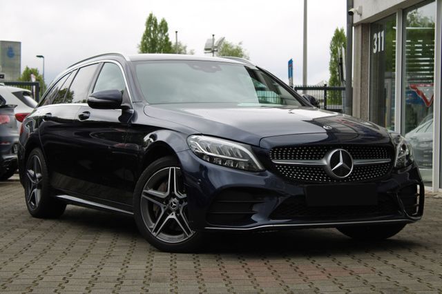 Cavansitblau Gebraucht 2019 Mercedes C300 AMG Kombi | 32.999 € (Etwas zu teuer) - Bild 1/4