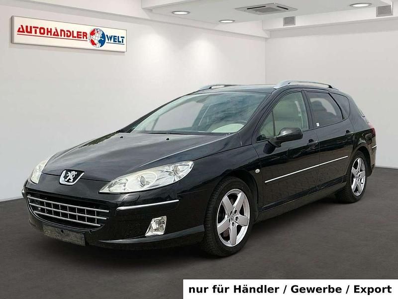 Schwarz Gebraucht 2004 Peugeot 407 Platinum Kombi | 1.499 € (Superpreis) - Bild 1/3