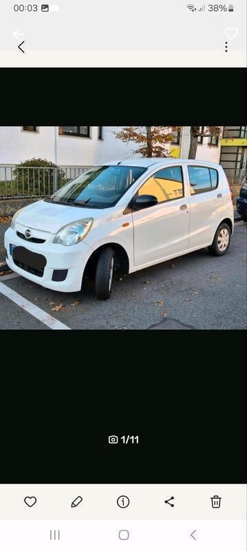 Weiß Gebraucht 2010 Daihatsu Cuore Kleinwagen | 1.150 € (Guter Preis) - Bild 1/4