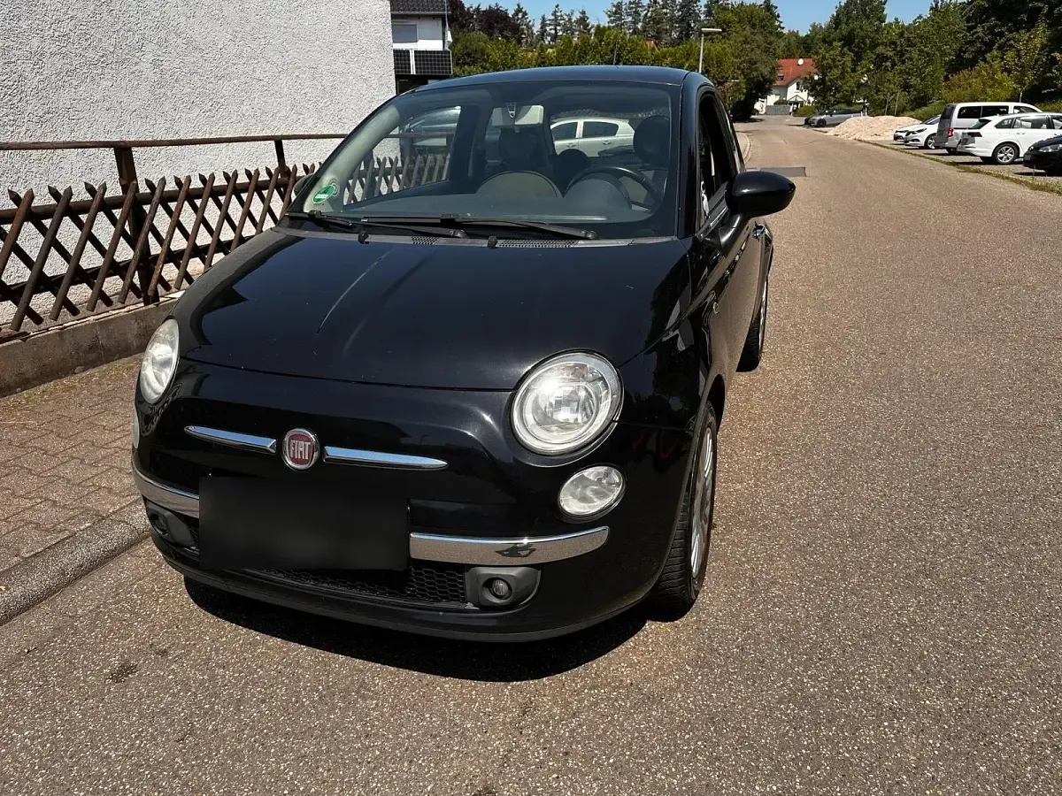 Gebraucht Fiat 500 69 PS (50 kW) 2009 Schwarz Cabrio