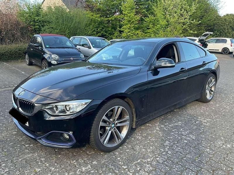 Schwarz Gebraucht 2015 BMW 420 Gran Coupé Sport Line Coupé | 19.000 € (Fairer Preis) - Bild 1/4